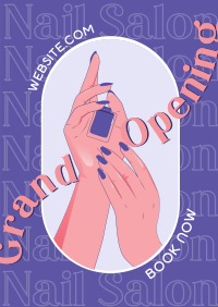 Nails Before Males Poster