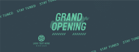 Grand Opening Modern Facebook Cover