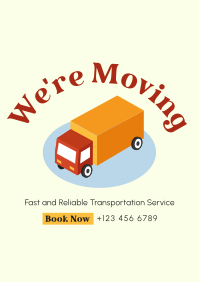 Truck Moving Services Flyer