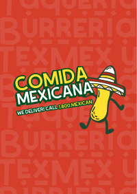 Comida Mexicana Poster