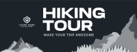 Awesome Hiking Experience Facebook Cover Image Preview