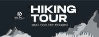 Awesome Hiking Experience Facebook Cover Image Preview