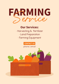 Farm Quality Service Poster