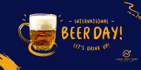 International Beer Day Twitter Post