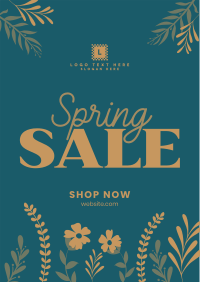 Floral Spring Sale Flyer