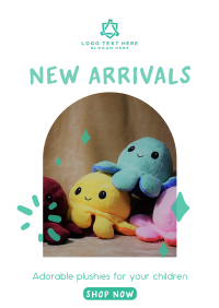 Adorable Plushies Flyer