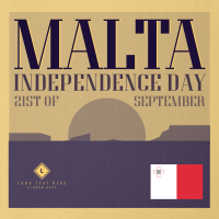 Malta Independence Day Landmark Instagram Post