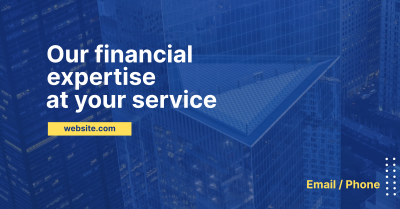 Financial Service Building Facebook Ad Image Preview