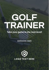 Golf Trainer Flyer Image Preview