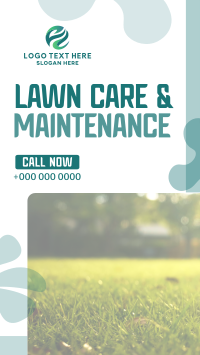 Clean Lawn Care Instagram Reel Image Preview