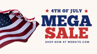 Fourth of July Sale Facebook Event Cover