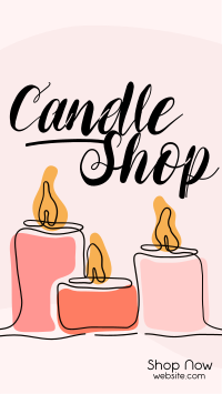 Candle Line YouTube Short