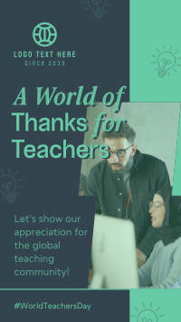 Modern Teachers Day TikTok Video