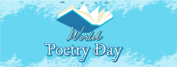 Happy Poetry Day Facebook Cover