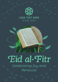 Blessed Eid Mubarak Poster