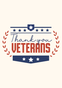 Thank you Veterans Wreath Flyer