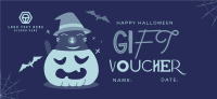 Halloween Cat Gift Certificate