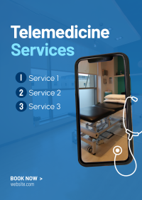 Telemedicine Services Flyer