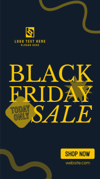 Black Friday Scribble Sale Facebook Story