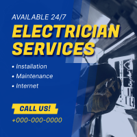 Electrical Repair Service Instagram Post