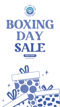 Boxing Day Flash Sale Instagram Story