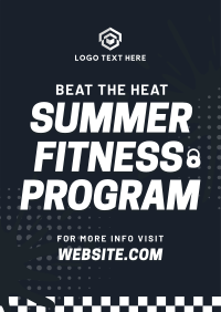 Summer Fitness Training Flyer Image Preview