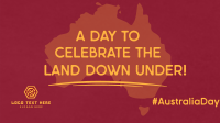 Australian Day Map Animation
