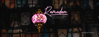 Ramadan Stained Lamp Facebook Cover