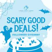 Trick Or Giveaway Instagram Post