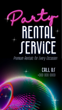 Rental Disco Ball Instagram Reel Image Preview