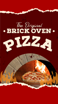 Brick Oven Pizza Facebook Story