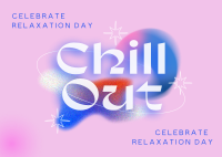 Chill Out Day Postcard
