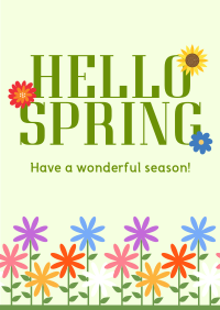 Hello Spring! Flyer