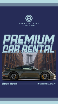 Luxury Car Rental Facebook Story