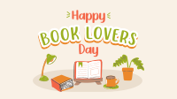 Book Day Greeting Animation