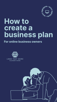 How to Create a Business Plan Facebook Story