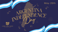 Independence Day of Argentina Animation