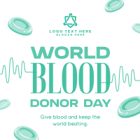 World Blood Donation Day Linkedin Post