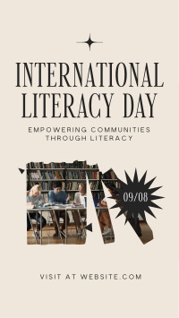 International Literacy Day TikTok Video