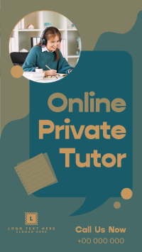 Online Private Tutor YouTube Short