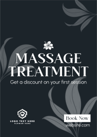 Massage Therapy Service Flyer