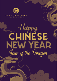 Chinese New Year Dragon Flyer