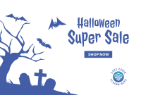 Halloween Super Sale Pinterest Cover