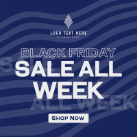 Pattern Black Friday Instagram Post Design