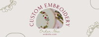 Embroidery Order Facebook Cover Image Preview