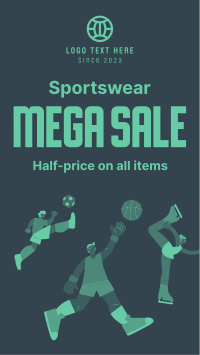 Super Sports Sale Facebook Story