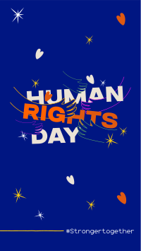 Human Rights Day Movement Facebook Story