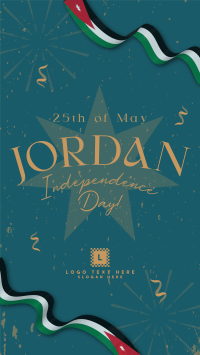 Jordan Independence Ribbon Facebook Story