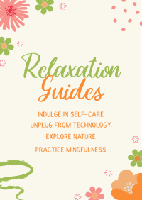 Relaxing List Flyer