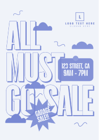 Garage Sale Quirky Flyer